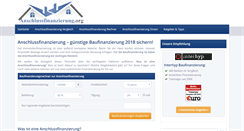 Desktop Screenshot of anschlussfinanzierung.org